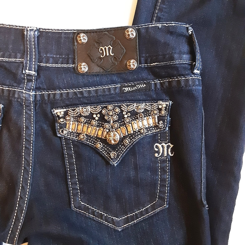 Miss Me Dark Wash Skinny Jeans Size 30
